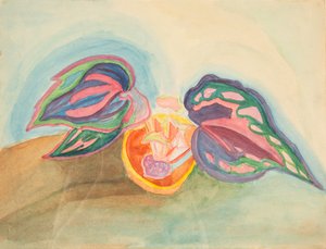Stillleben mit Pflanze, ca. 1920