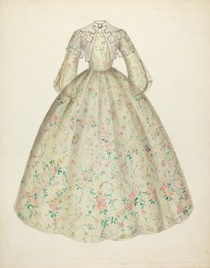 Kleid mit Kapellenkragen von Mina Lowry