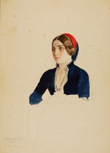 Armenisches Mädchen aus Pera von Miner Kilbourne Kellogg