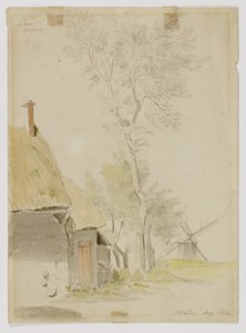 Windmühle, St. Valery von Miner Kilbourne Kellogg