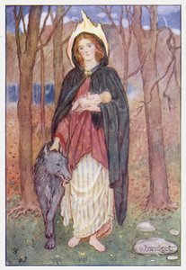Heilige Brigitta von Minnie Didbin Spooner