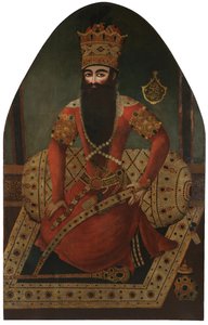Porträt von Fath Ali Shah