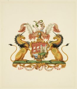 Wappen der Stadt Bristol, ca. 1830