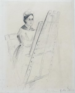 Porträt von Mary Jane Hancock von Miss Noble