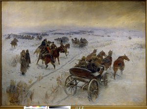 Die Schlacht bei Jegorlykskaja von Mitrofan Borisovic Grekov