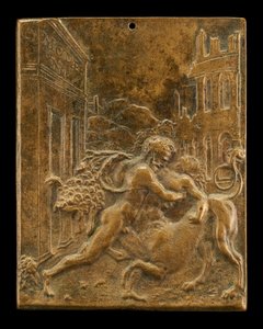 Herkules und ein Zentaur von Moderno