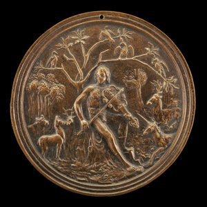 Orpheus bezaubert die Tiere der Felder von Moderno