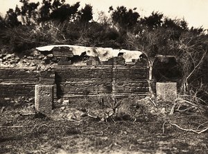 „Ein Imperium aufbauen“ im faschistischen Zeitalter: Axum-Ruinen in Adulis, 09/05/1936 von Modestino Baldinetti