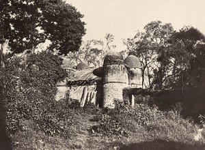 Bau eines Imperiums im faschistischen Zeitalter: Kirche von Enda Jesus in Makallè, 09/05/1936 von Modestino Baldinetti