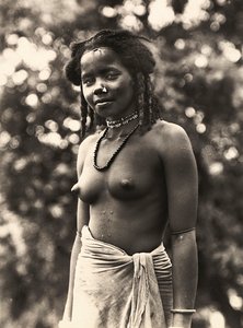 Cunama-Mädchen, 09.05.1936 von Modestino Baldinetti