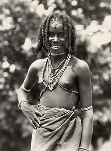 Cunama-Mädchen, 09.05.1936 von Modestino Baldinetti