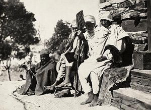 Bau eines Imperiums im faschistischen Zeitalter: Meschin-Eingeborene, 09/05/1936 von Modestino Baldinetti