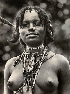 Eine Cunama-Frau, 09/05/1936 von Modestino Baldinetti
