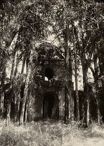 „Ein Imperium aufbauen“ im faschistischen Zeitalter: Eingang zum Lusthaus von König Fasil, 09/05/1936 von Modestino Baldinetti
