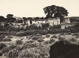 „Ein Imperium aufbauen“ im faschistischen Zeitalter: das Schloss von König Fasiladas in Gondar, Äthiopien, 09/05/1936