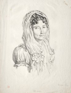 Porträt einer Frau von Moisbach