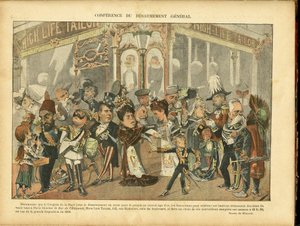 Illustration von Moloch (1849-1909) in Le Rire