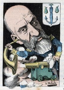Porträt von François Ferdinand Philippe, Prinz von Joinville (1818-1900) von Moloch