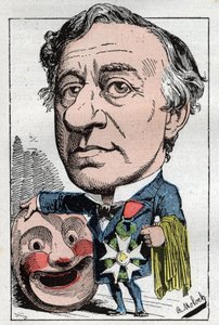 Porträt von Francois Jules Edmond Got (1822 - 1901) französischer Schauspieler