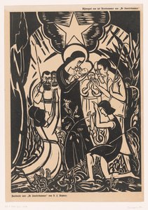 Anbetung der Hirten von Mommie Schwarz (signed by artist)