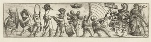 Fries mit Putti und Wappenschild