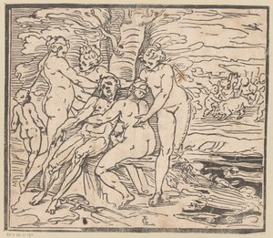 Venus trauert um den Tod von Adonis von Monogrammist GGN (attributed to)