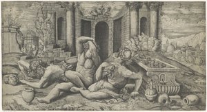 Die Weinlese von Monogrammist HFE