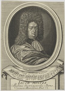 Porträt von Jacob Hintze 1622-1702, 1695