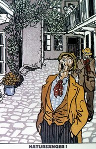 Natursänger, ca. 1905-1915 von Moritz Jung