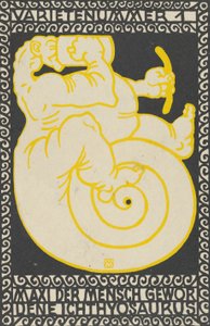 Varietéakt 1: Maxi der Ichthyosaurus wurde Mensch, 1907 von Moritz Jung