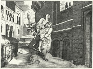 Einhard und Emma von Moritz Ludwig von Schwind