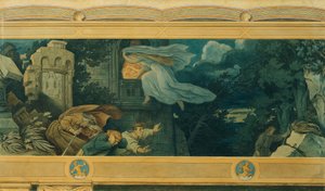 Die schöne Melusine: IX. Melusines Mutterschmerz von Moritz Ludwig von Schwind