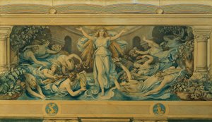 Die schöne Melusine: V. Das Heiligtum von Moritz Ludwig von Schwind