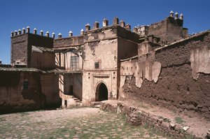 Außenansicht der Kasbah von Thamiel Glaoui