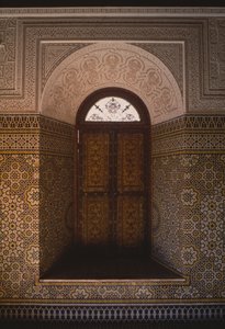 Kasbah von Thamiel Glaoui, Fenster (Keramik)