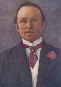 Lord Curzon in seinem Arbeitszimmer in Delhi, 1903