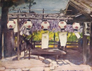 Sonne und Laternen, ca. 1887, 1901