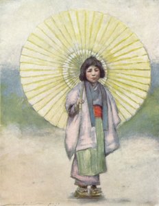Das Kind und der Regenschirm, ca. 1887