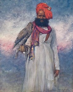 Ein Falkner von Rajgarh von Mortimer Ludington Menpes