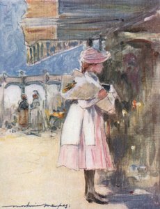 Auf dem Blumenmarkt von Neuilly