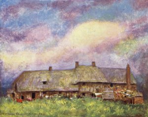 Cottages, Dorchester von Mortimer Ludington Menpes