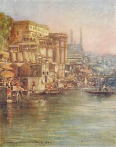 Das Flussufer, Benares, 1905