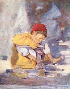 Kinder der Welt: Indisch, Ein junger Arbeiter von Mortimer Ludington Menpes