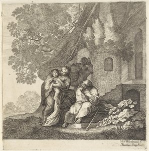 Rückkehr der Heiligen Familie aus Ägypten