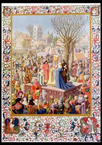 Die Anfänge des Weihnachtsspiels, Titelblatt der Illustrated London News von Muriel Broderick