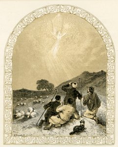 Engel erscheint den Hirten - Bibel