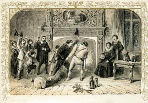 Zeremonie am Heiligabend von Myles Birket Foster