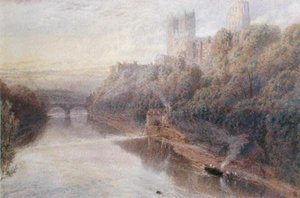 Durham Schloss von Myles Birket Foster