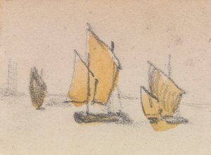 Eine von drei Studien auf der venezianischen Lagune