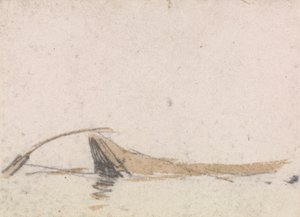 Eine von einer Gruppe von drei Studien auf der venezianischen Lagune von Myles Birket Foster